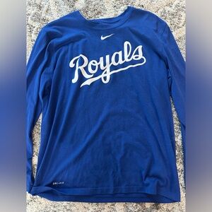 Men’s Nike Royals Dri-Fit Long Sleeve Shirt- L